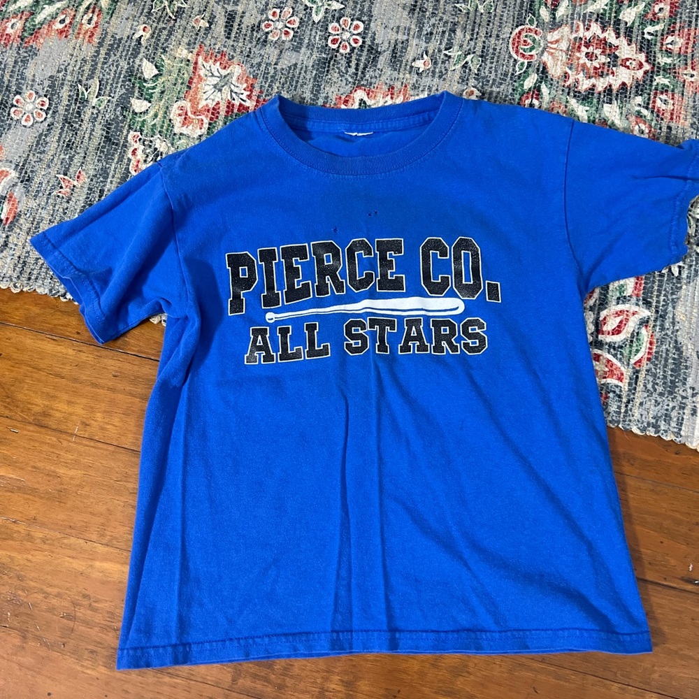 Pierce Co Baseball all stars tee top